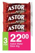 Astick Wafer Stick-3 x 40g