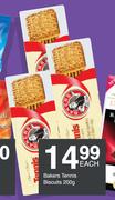 Bakers Tennis Biscuits-200g Each