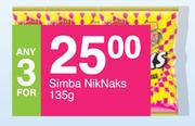 Simba Nik Naks-3 x 135g