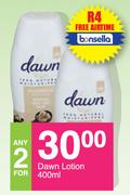 Dawn Lotion-For Any 2 x 400ml