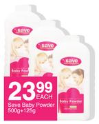 Save Baby Powder (500g+125g)-Each