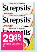 Strepsils Lozenges-8's Each