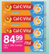 Cal-C-Vita Combo-15's Each