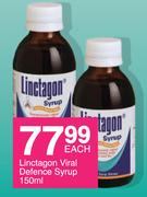 Linctagon Viral Defence Syrup-150ml Each