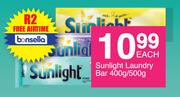 Sunlight Laundry Bar-400g/500g Each