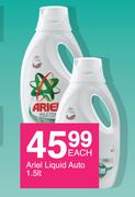 Ariel Liquid Auto-1.5Ltr Each