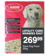 Save Dog Food-20Kg
