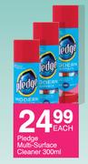 Pledge Multi-Surface Cleaner-300ml Each