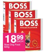 Bos Dog Food-820g Each
