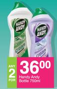 Handy Andy Bottle-For Any 2x750ml