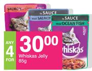 Whiskas Jelly-For Any 4 x 85g