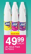Jik Value Pack-3x750ml Each