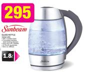 Sunbeam 1.8Ltr Glass Kettle SDGK 180