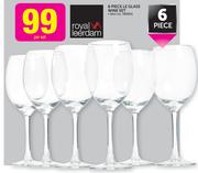 Royal Leerdam 6 Piece Le Glass Wine Set-Per Set