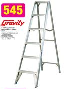 Gravity 6 Step Aluminium Household Ladder(HSL6)