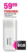 Toshiba 8GB White USB THNU08HAY