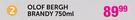 Olof Bergh Brandy-750ml