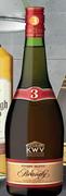 KWV 3 Year Old Brandy-750ml