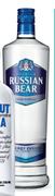 Russian Bear Triple Distilled Energy Fusion Vodka-750ml