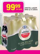 Amstel Lager NRB-12 x 330ml Per Pack