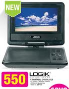 Logik 7" portable DVD Player