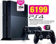 PS4 500GB Console Black