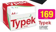 Typek 5 x 500 Sheet Copy Paper-Per Box