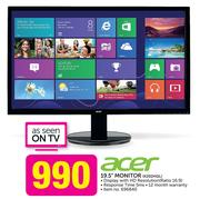 Acer 19.5" Monitor K202HQL