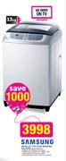 Samsung 13kg Metallic Top Load Washing Machine WA13F5S4UWA F
