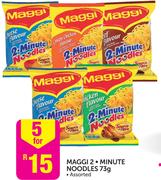 Maggi 2 Minute Noodles Assorted-5x73g