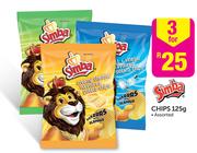 Simba Chips-3 x 125gm