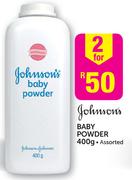 Johnsons's Baby Powder Assorted-2x400g