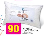 Vitasleep Latex Chip Pillow 45x75cm