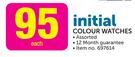 Initial Colour Watches-Each