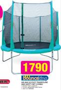BounceKing Air Max 10 Foot Trampoline And Safety Net Combo