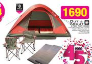 Out & About 8 Piece Tent Combo