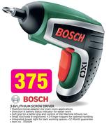 Bosch 3.6V Lithium Screw Driver-Each