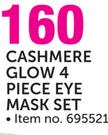 Cashmere Glow 4 Piece Eye Mask Set
