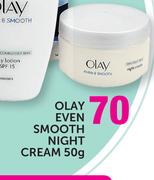 Olay Even Smooth Night Cream-50g