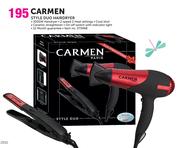 Carmen Style Duo Hairdryer