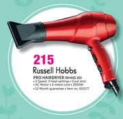 Russell Hobbs Pro Hairdryer RHHD 20