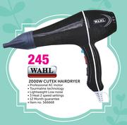 Wahl 2000W Cutek Hairdryer