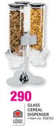Glass Cereal Dispenser