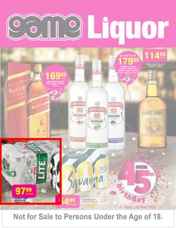 Game : Liquor (22 Apr - 13 May 2015), page 1