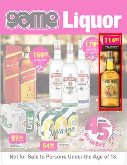 Game : Liquor (22 Apr - 13 May 2015), page 1