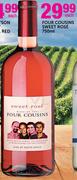 Four Cousins Sweet Rose-750ml