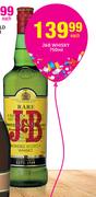 J&B Whisky-750ml