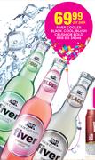 Fiver Cooler Black,Cool,Blush Crush Or Bold NRB-6x340ml