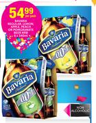 Bavaria Regular, Lemon, Apple, Peach or Pomgranate Beer NRB-6 x 340ml Per Pack