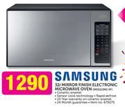 Samsung 32ltr Mirror Finish Electronic Microwave Oven ME0113M1XF